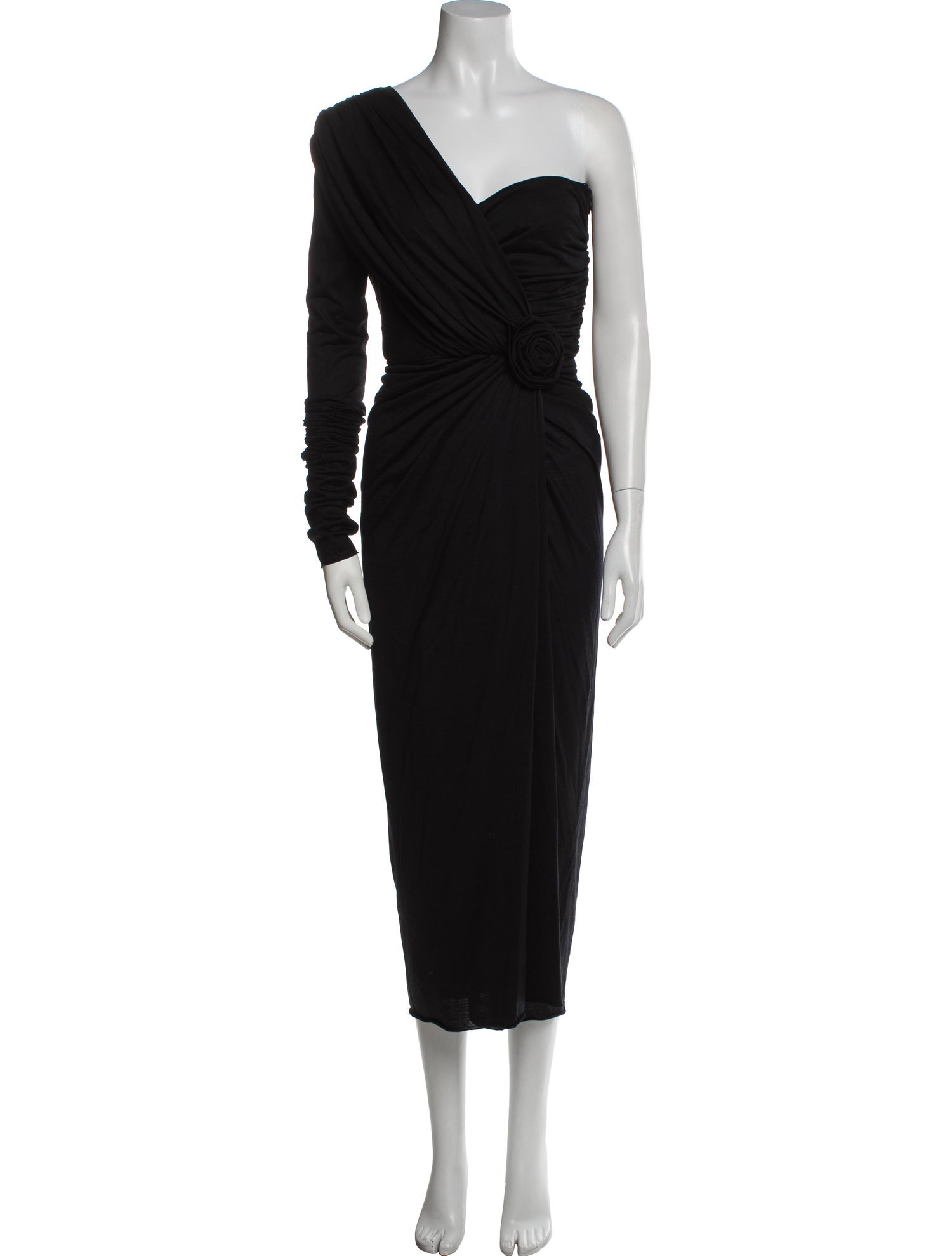 Dolce & Gabbana Wool Midi Length Dress