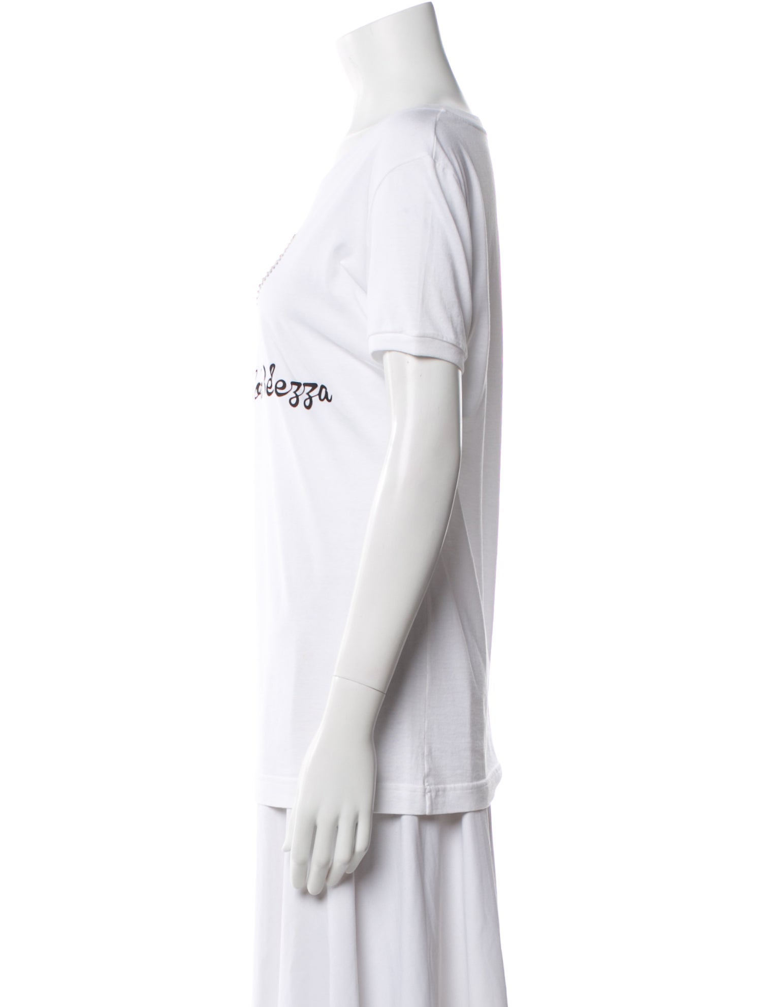 Dolce & Gabbana Graphic Print Crew Neck T-Shirt