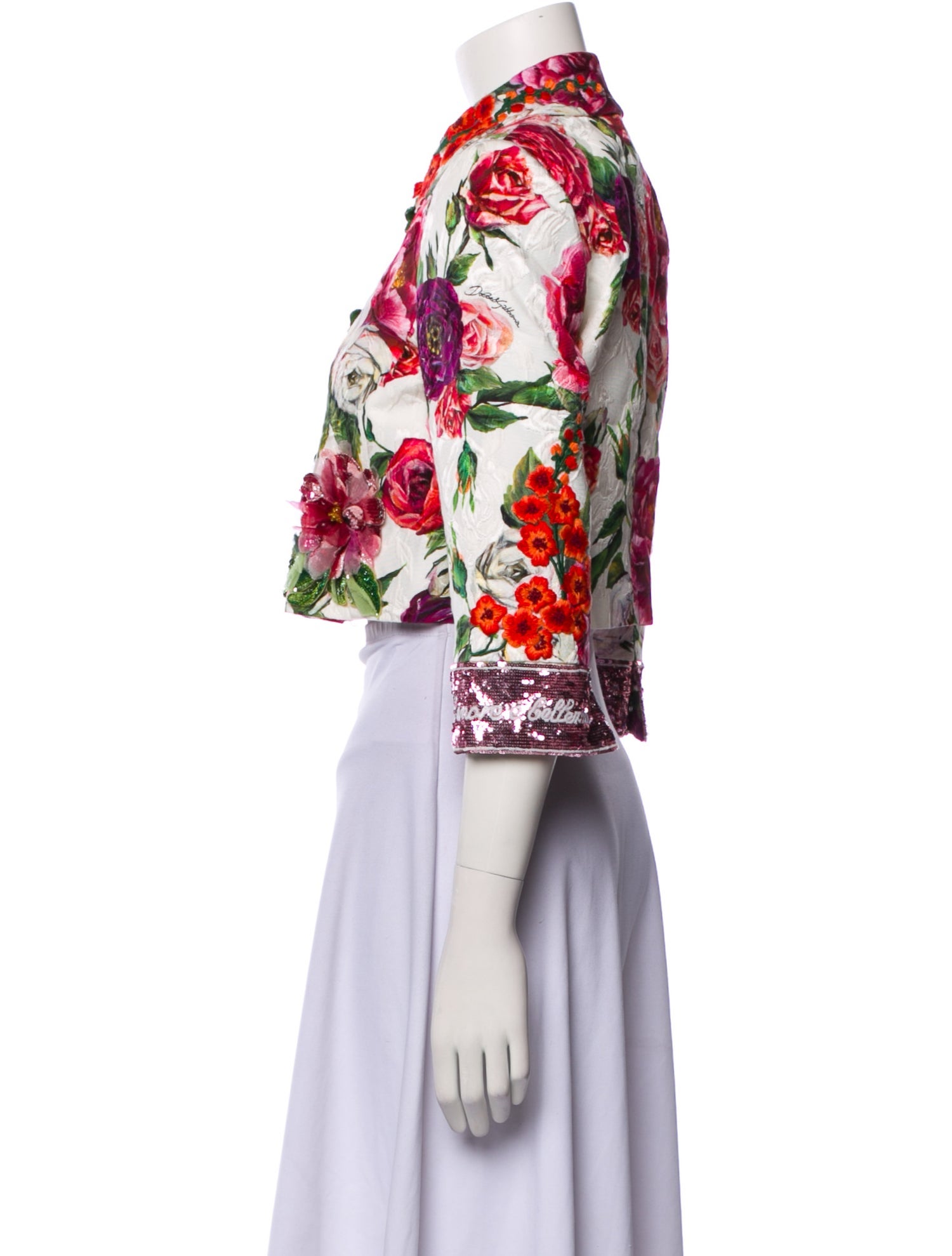 Dolce & Gabbana Floral Print Bolero