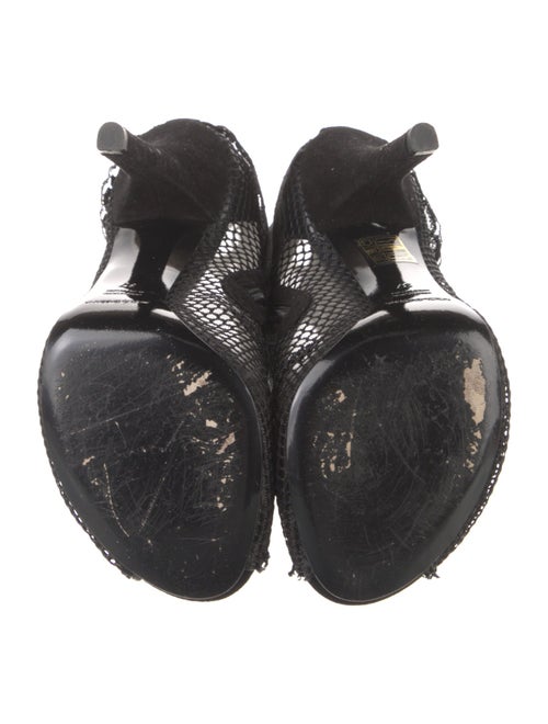 Dolce & Gabbana Lace Lace Pattern Boots