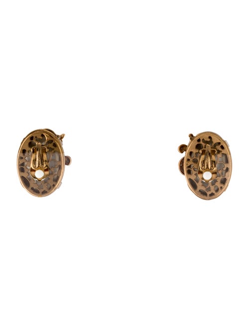 Dolce & Gabbana Crystal Clip-On Earrings