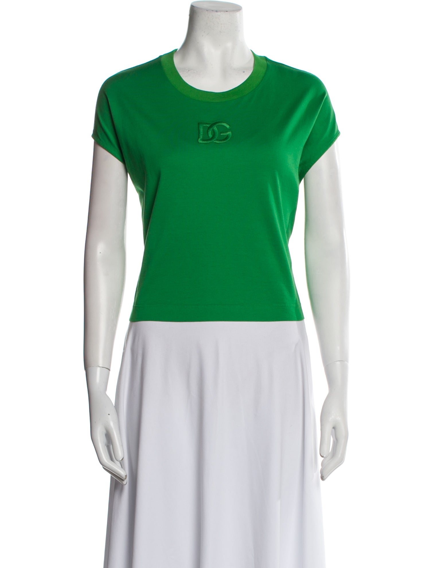 Dolce & Gabbana Graphic Print Crew Neck T-Shirt