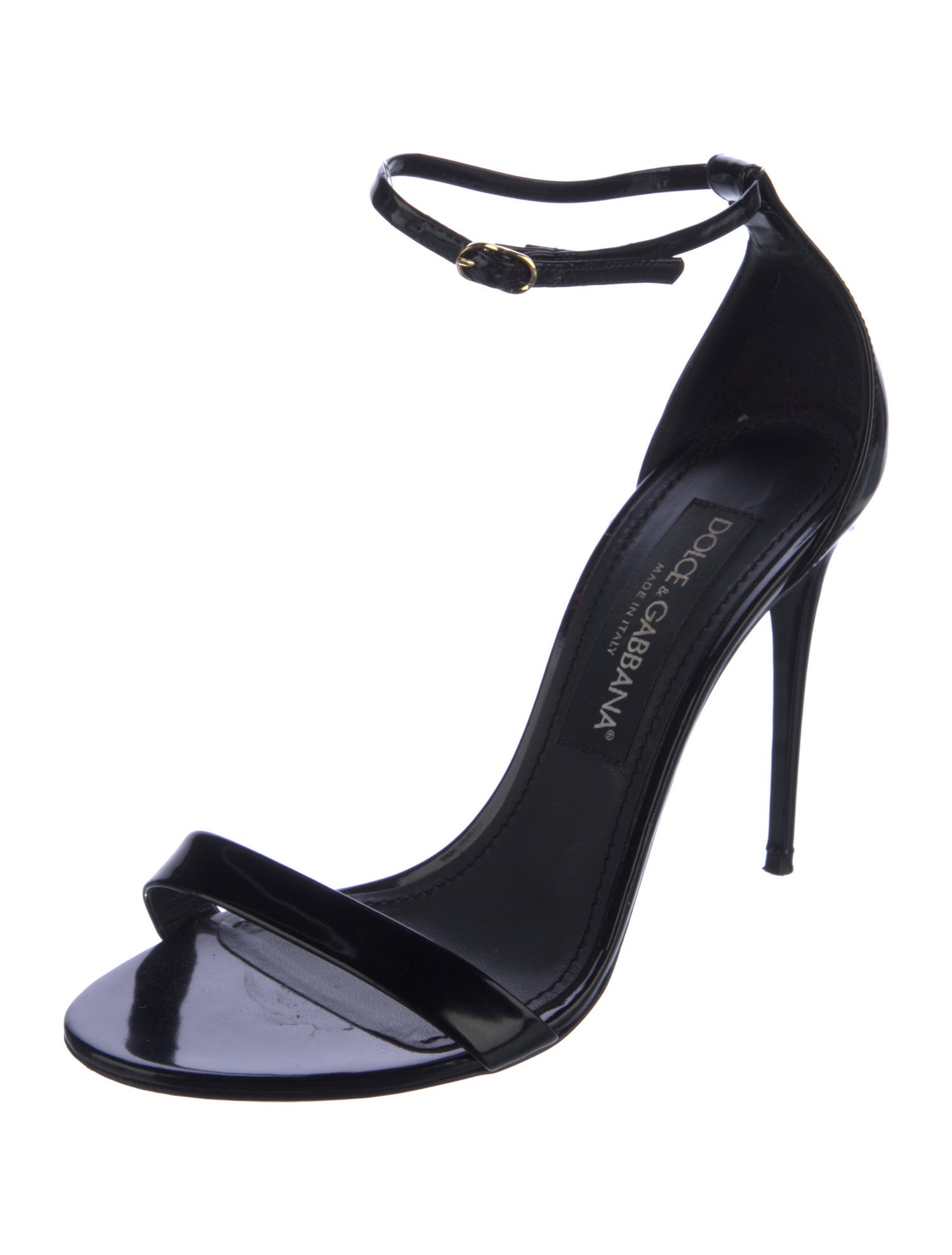 Dolce & Gabbana Patent Leather Sandals