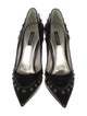 Dolce & Gabbana Patent Leather Studded Accents Pumps