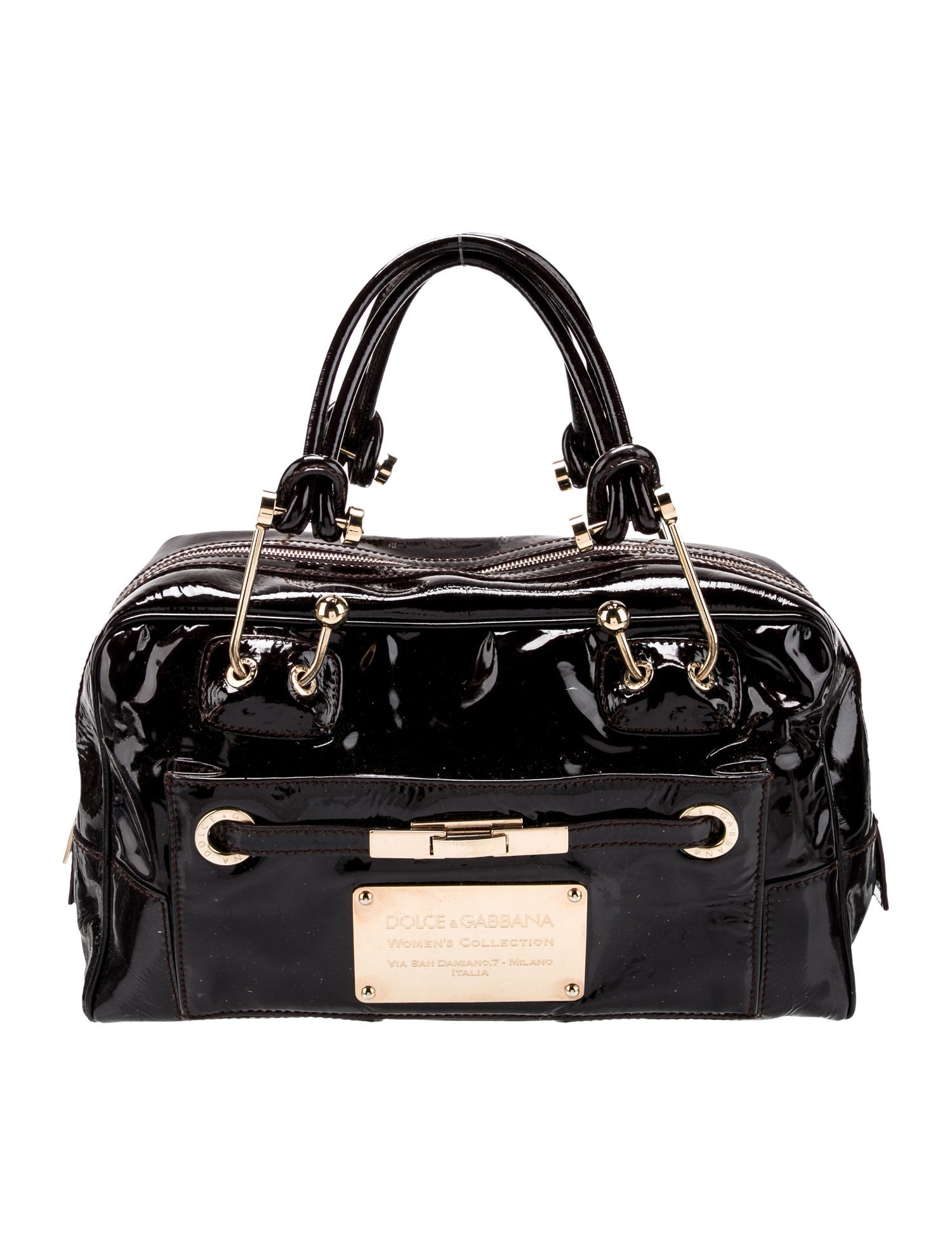 Dolce & Gabbana Patent Leather San Damiano 7