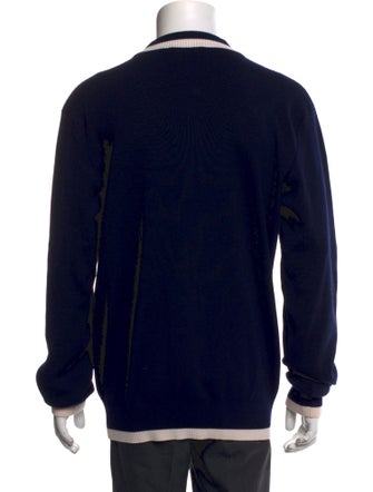 Dolce & Gabbana Virgin Wool Graphic Print Sweatshirt