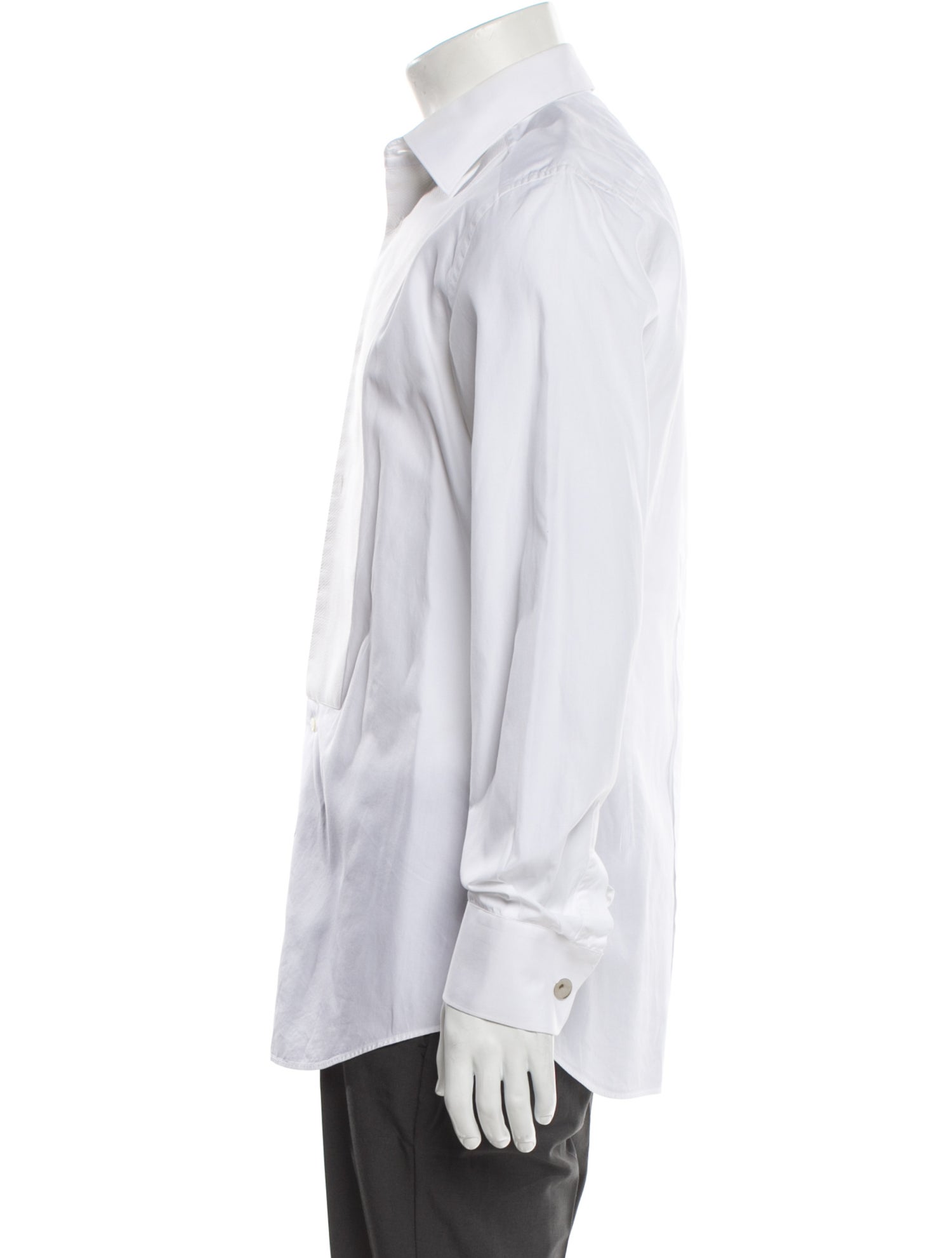 Dolce & Gabbana Long Sleeve Tuxedo Shirt