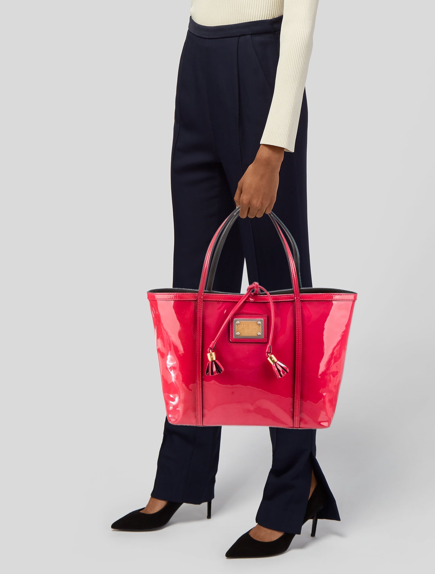 Dolce & Gabbana Patent Leather Tote