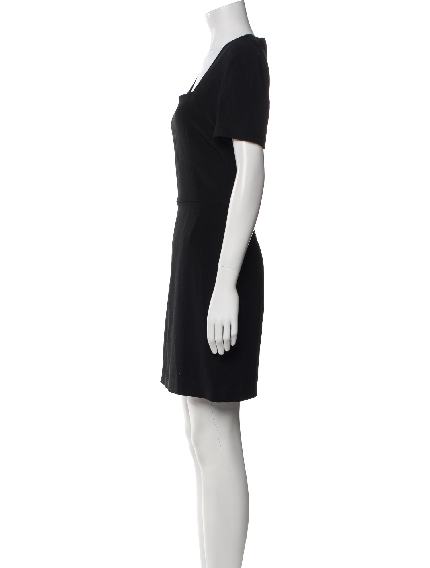 Dolce & Gabbana Square Neckline Mini Dress