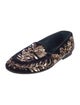 Dolce & Gabbana Velvet Printed Loafers