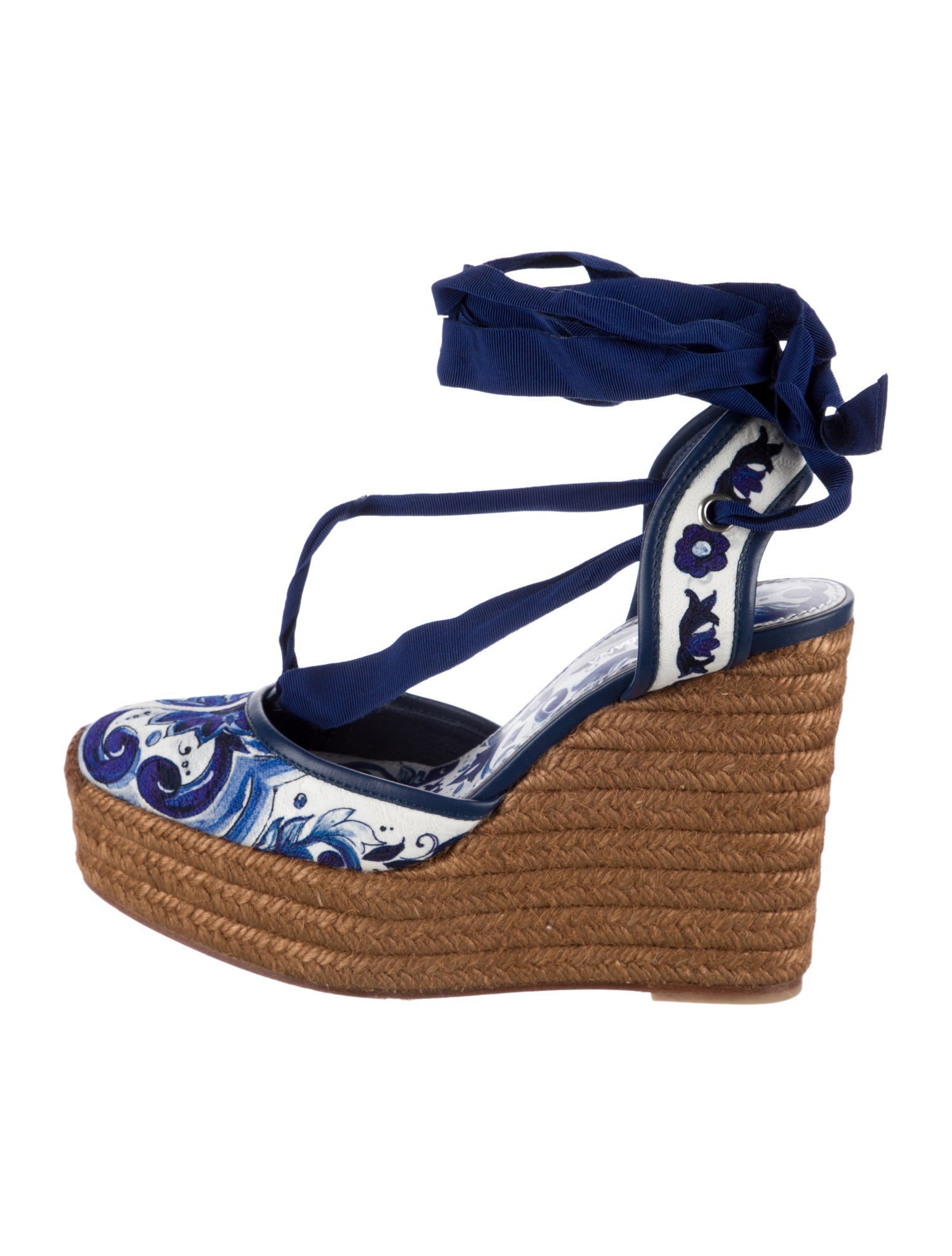 Dolce & Gabbana Printed Espadrilles