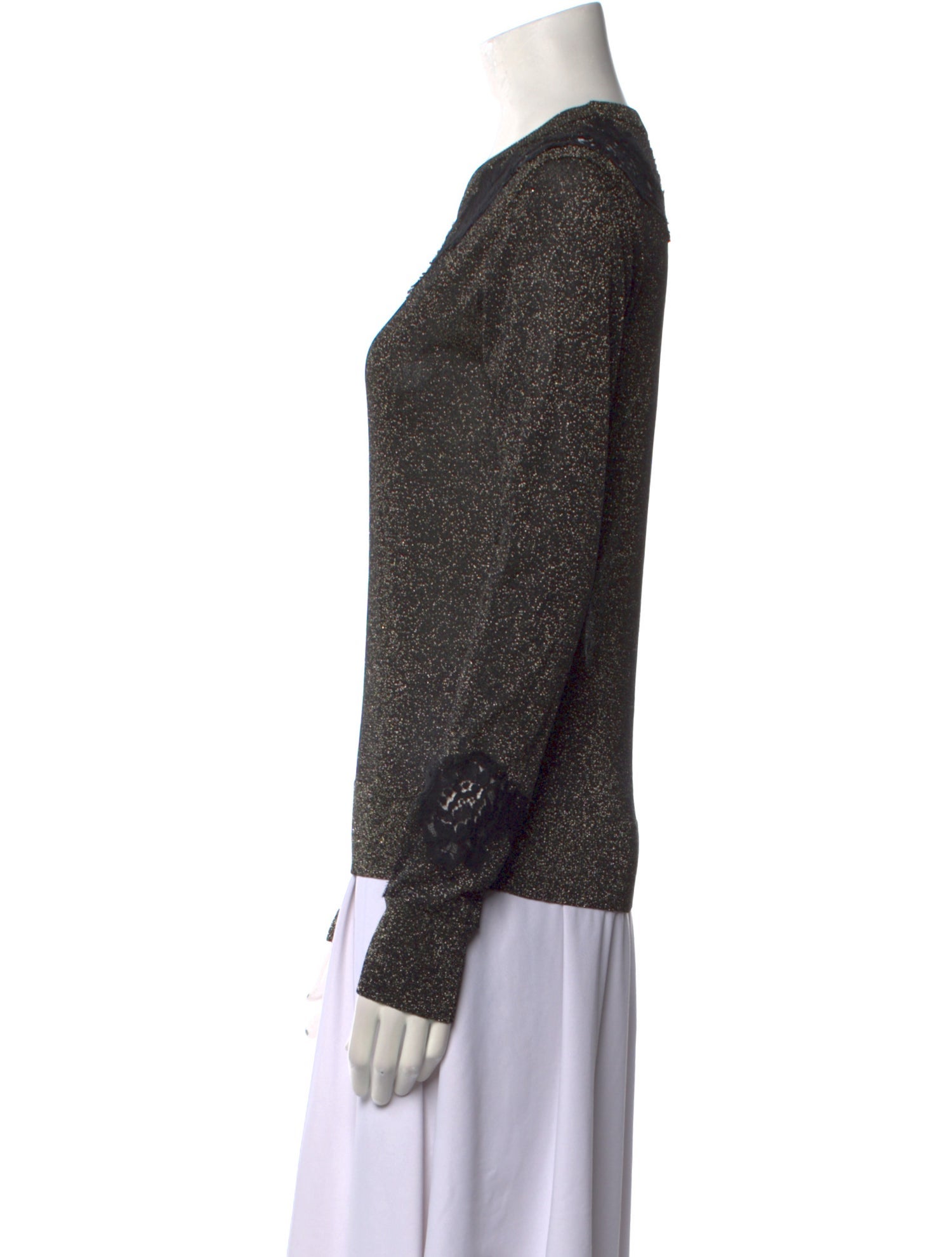 Dolce & Gabbana Cashmere Crew Neck Sweatshirt