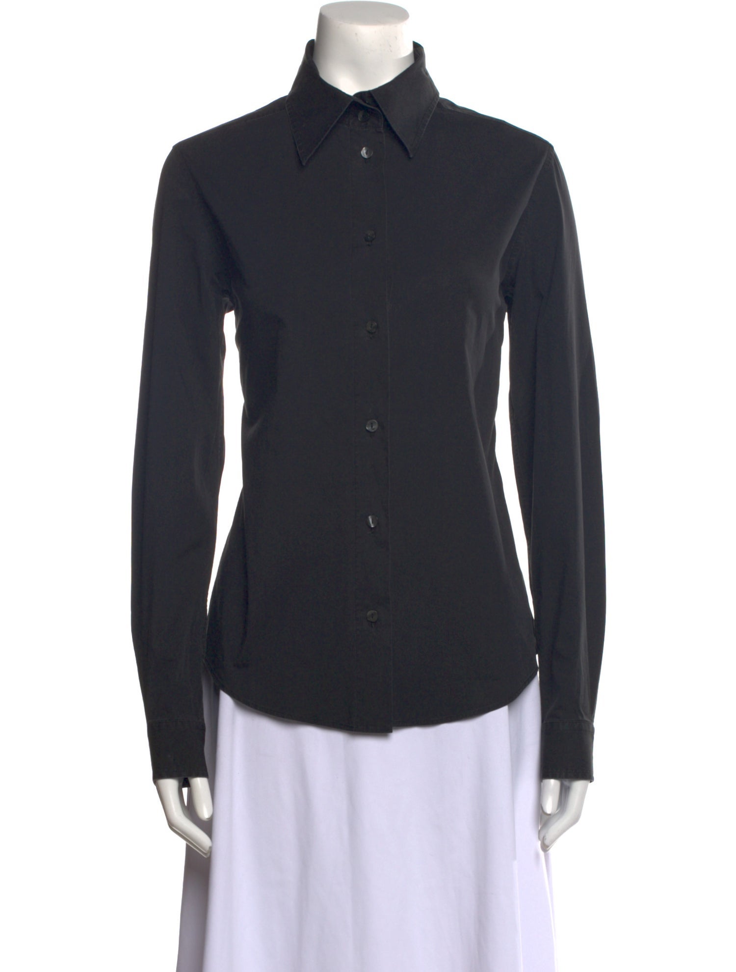 Dolce & Gabbana Long Sleeve Button-Up Top