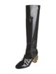 Dolce & Gabbana Patent Leather Riding Boots