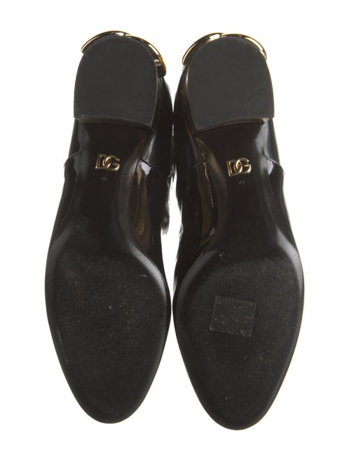 Dolce & Gabbana Patent Leather Riding Boots