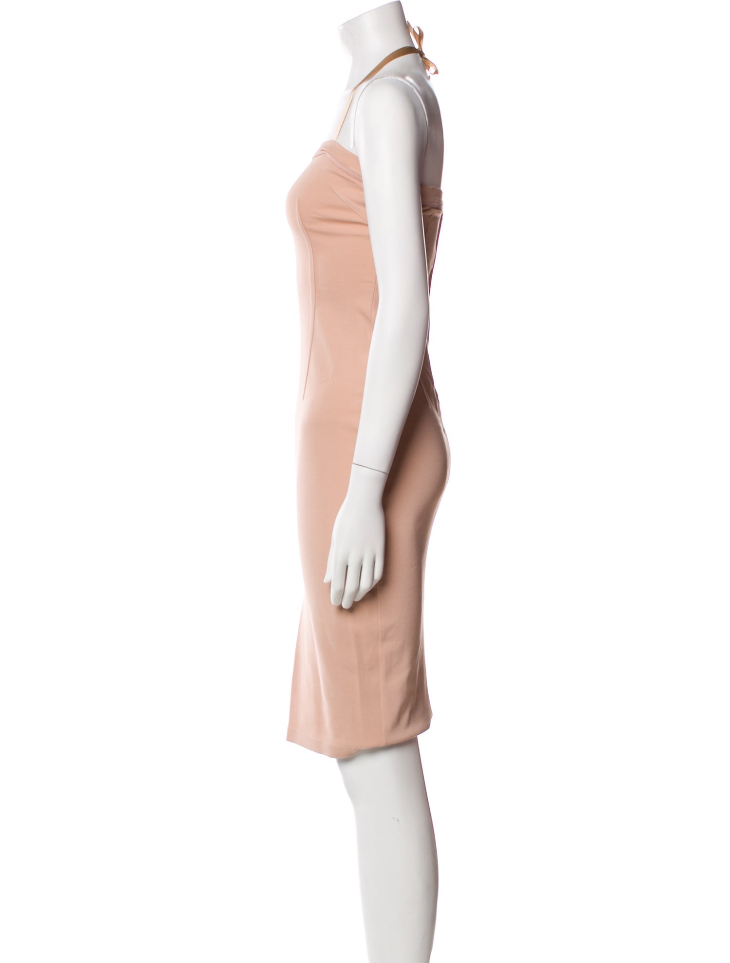 Dolce & Gabbana Square Neckline Mini Dress