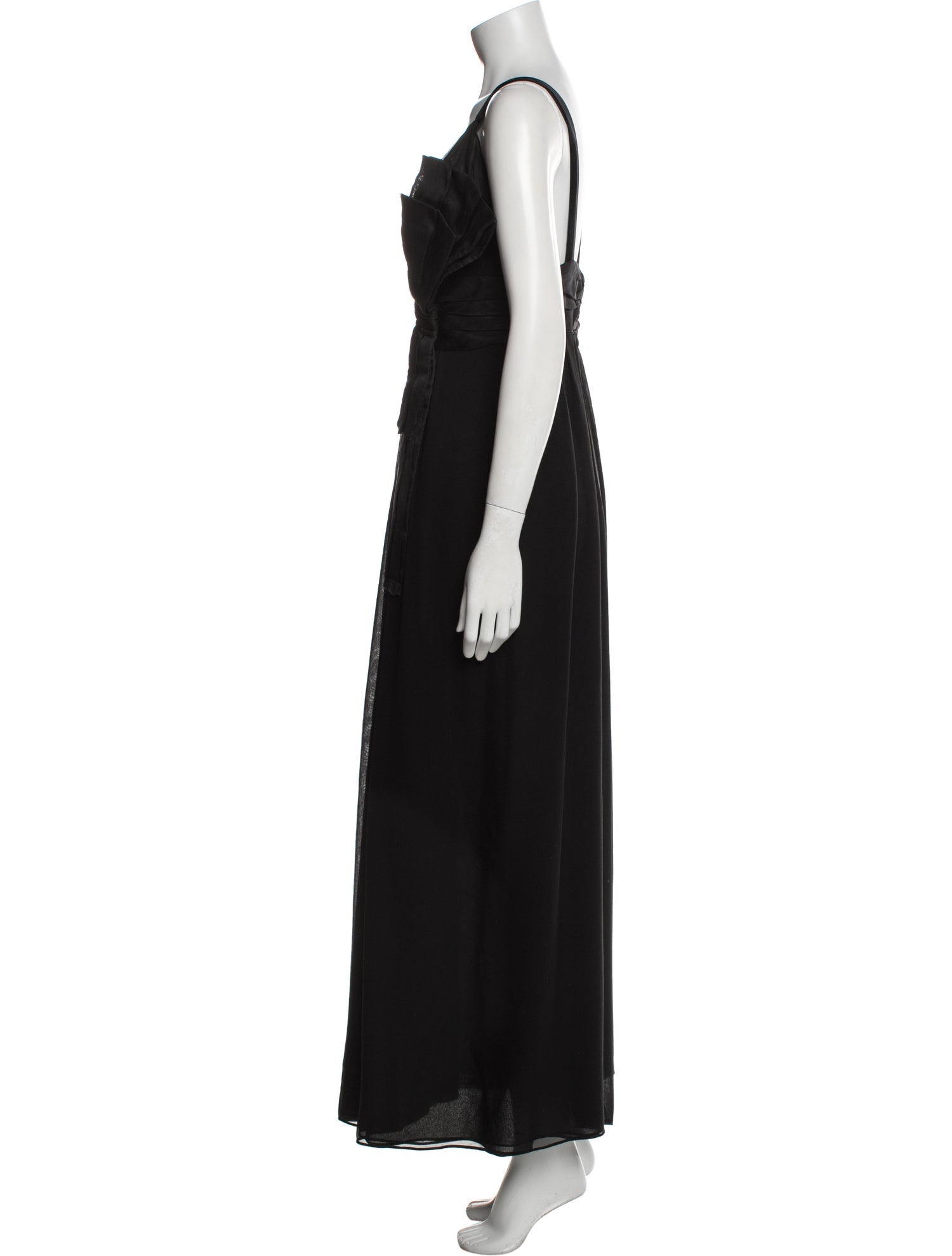 Dolce & Gabbana V-Neck Midi Length Dress