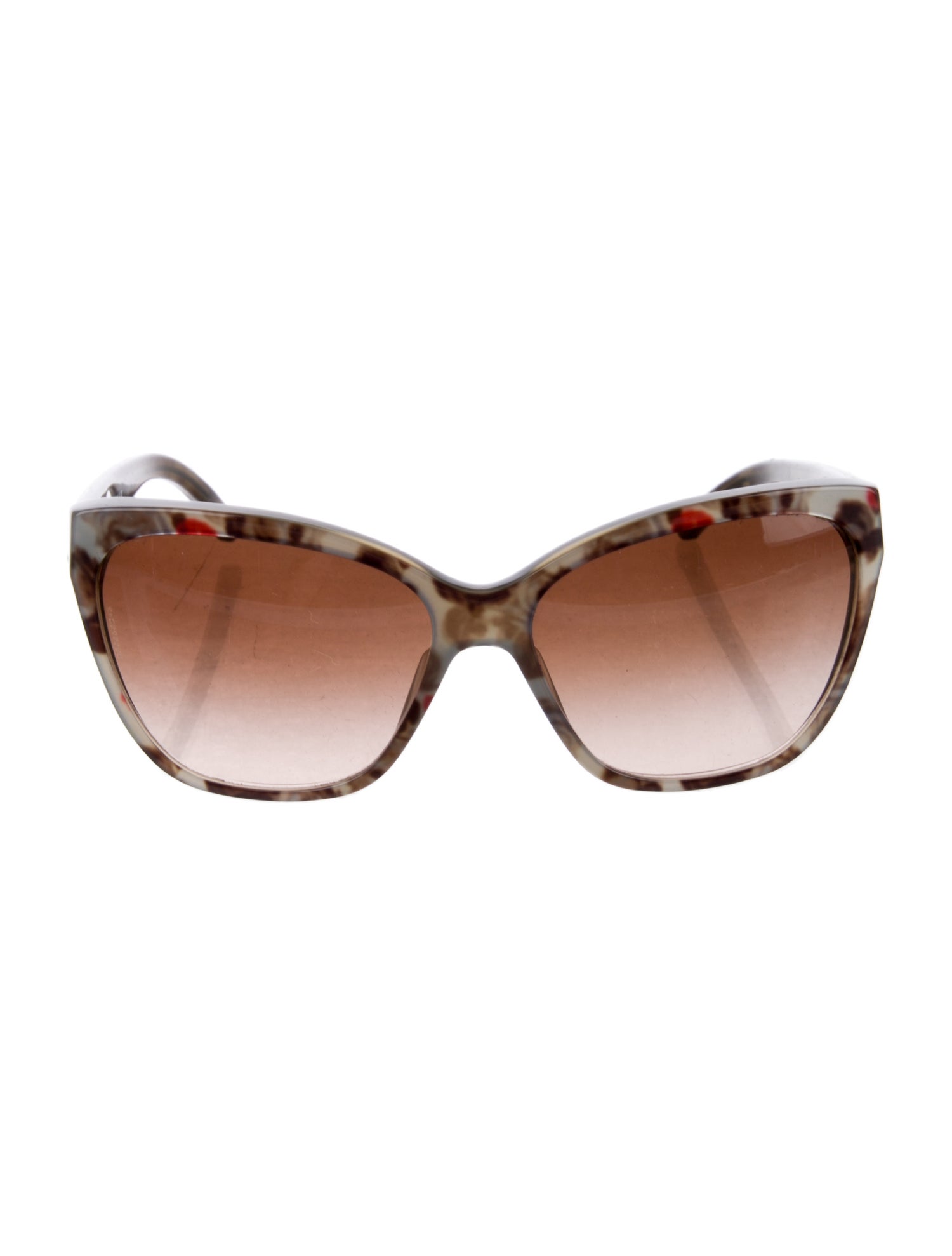 Dolce & Gabbana Cat-Eye Gradient Sunglasses