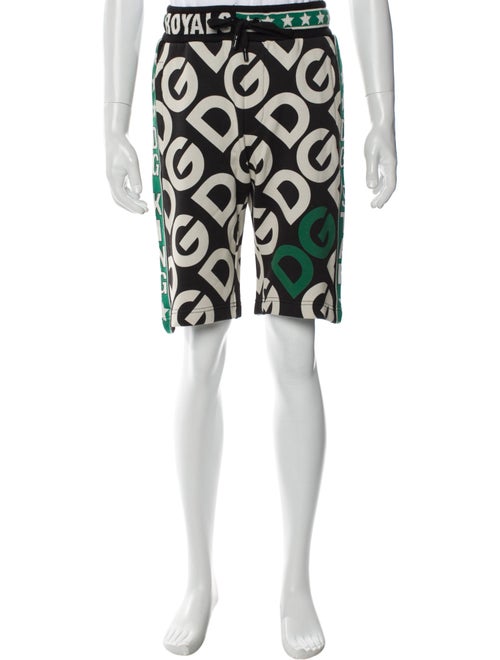 Dolce & Gabbana Printed Jogger Shorts