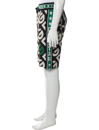 Dolce & Gabbana Printed Jogger Shorts