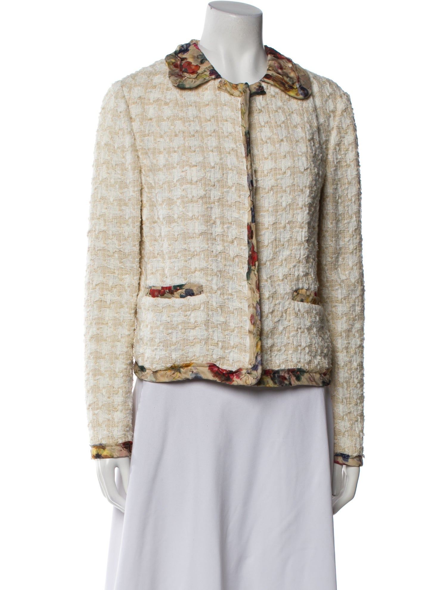 D&G Tweed Pattern Evening Jacket