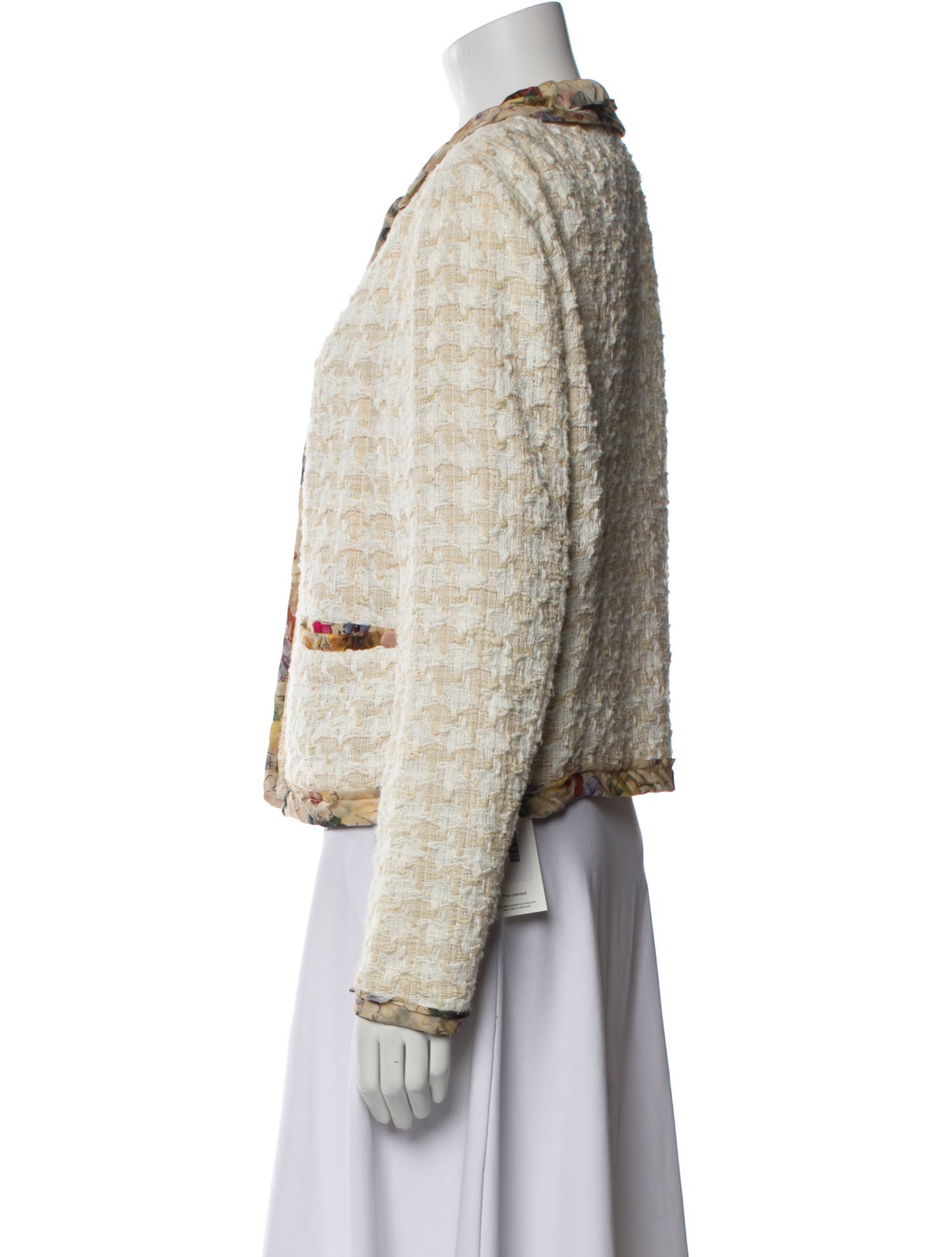 D&G Tweed Pattern Evening Jacket