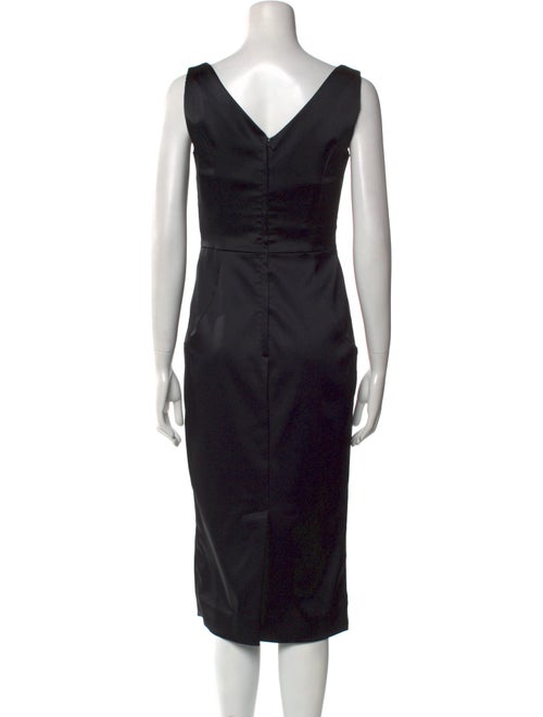 Dolce & Gabbana Square Neckline Midi Length Dress