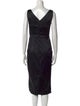 Dolce & Gabbana Square Neckline Midi Length Dress