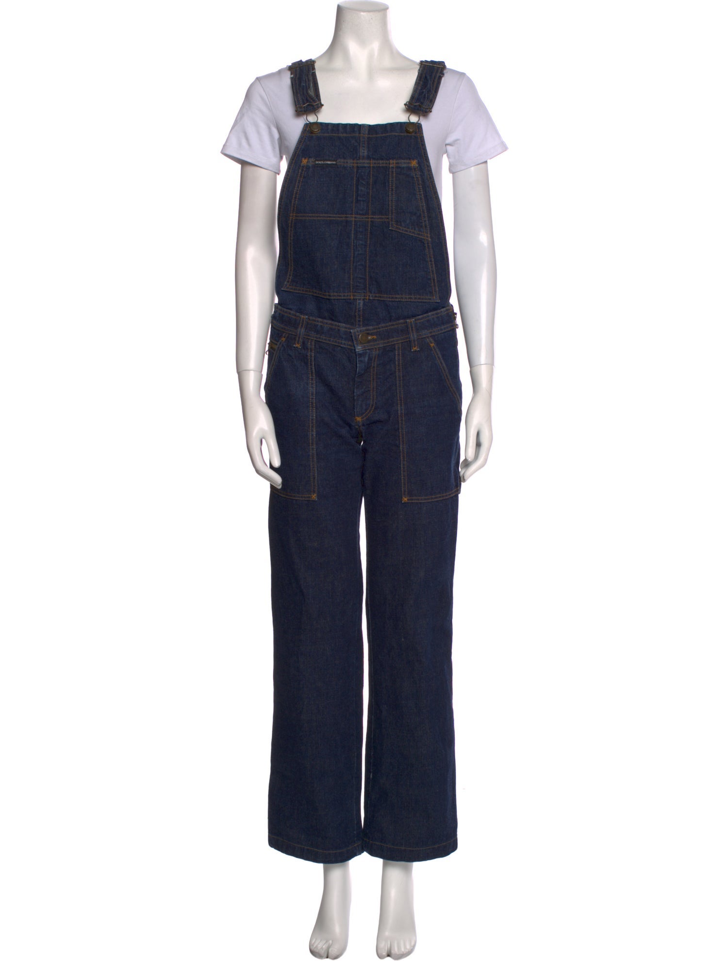 Dolce & Gabbana Square Neckline Jumpsuit