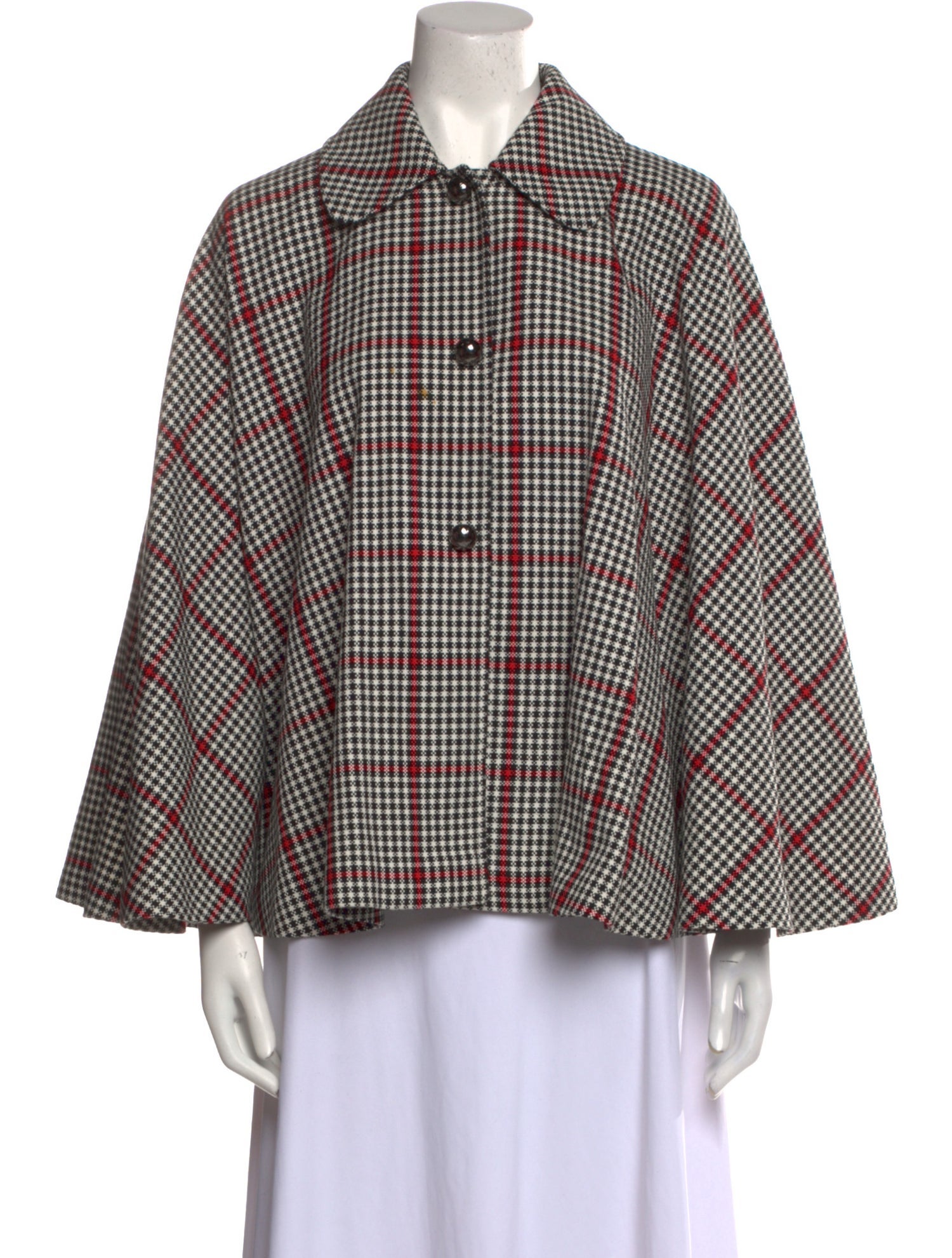 Dolce & Gabbana Plaid Print Sweater