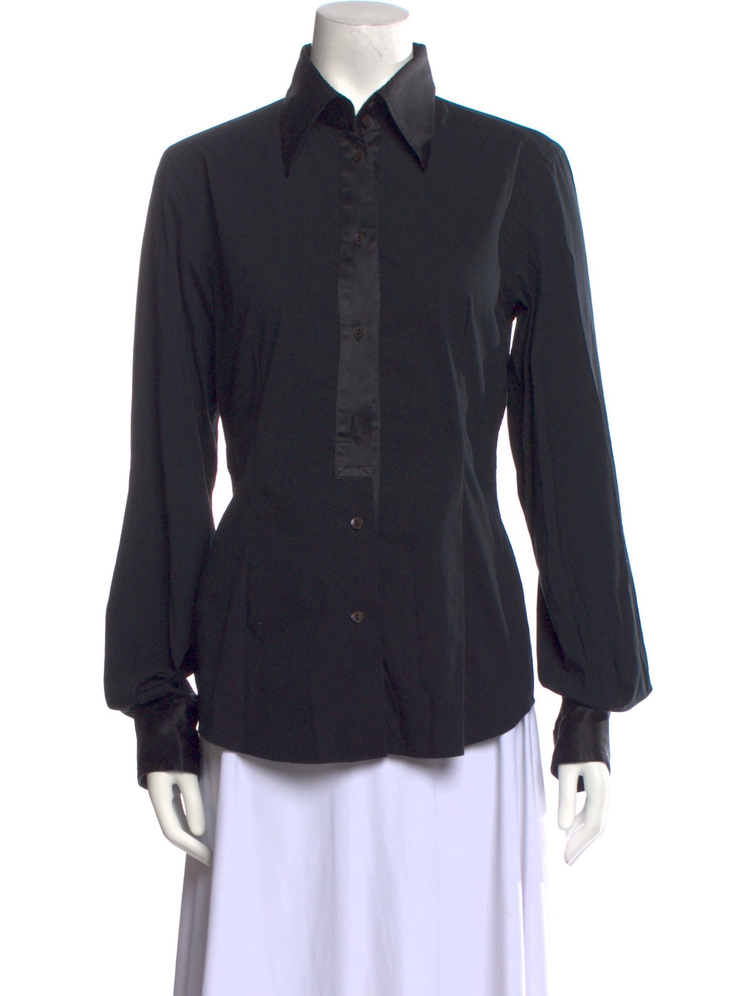 Dolce & Gabbana Long Sleeve Button-Up Top