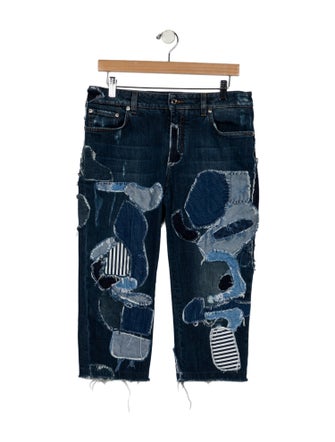 Dolce & Gabbana Mid-Rise Straight Leg Jeans