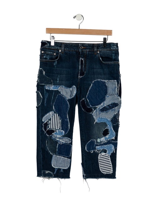 Dolce & Gabbana Mid-Rise Straight Leg Jeans