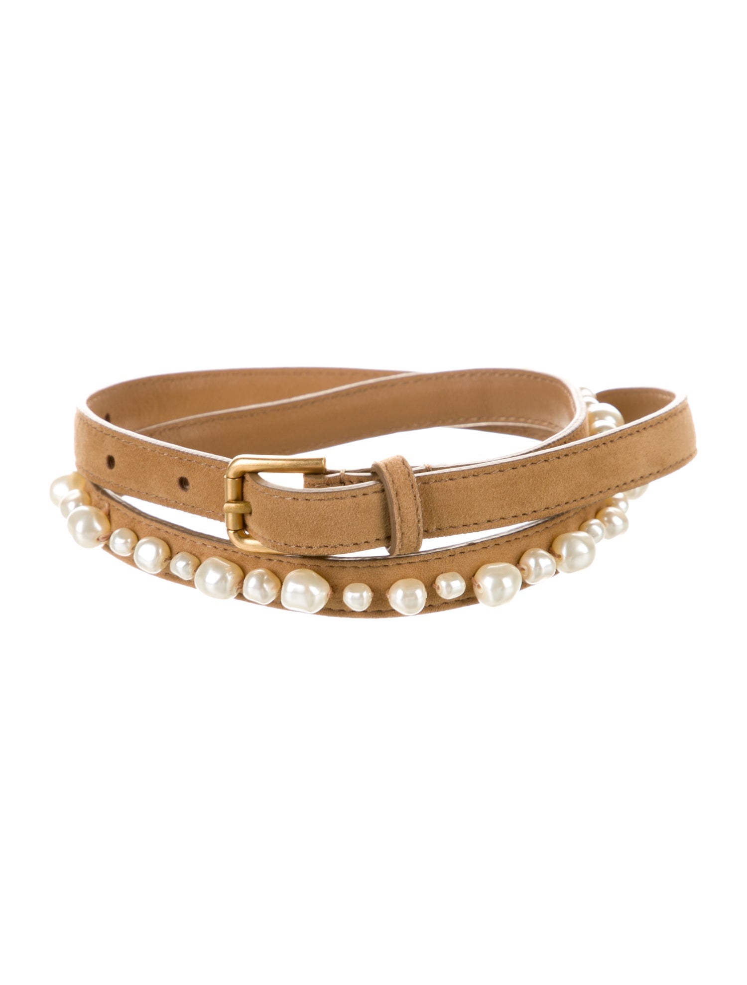 Dolce & Gabbana Skinny Suede Waist Belt