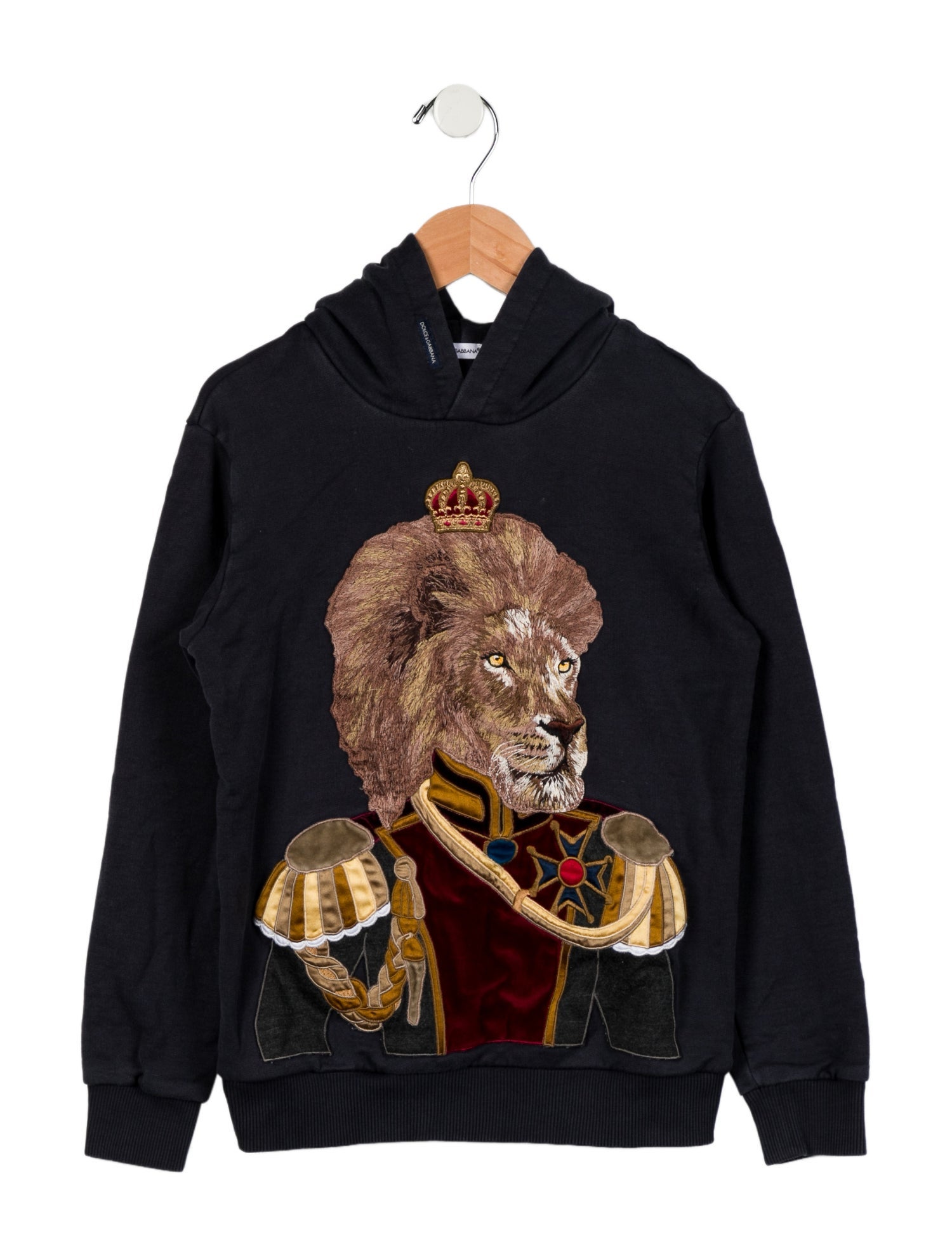 Dolce & Gabbana Boys' Lion Embroidery Sweatshirt