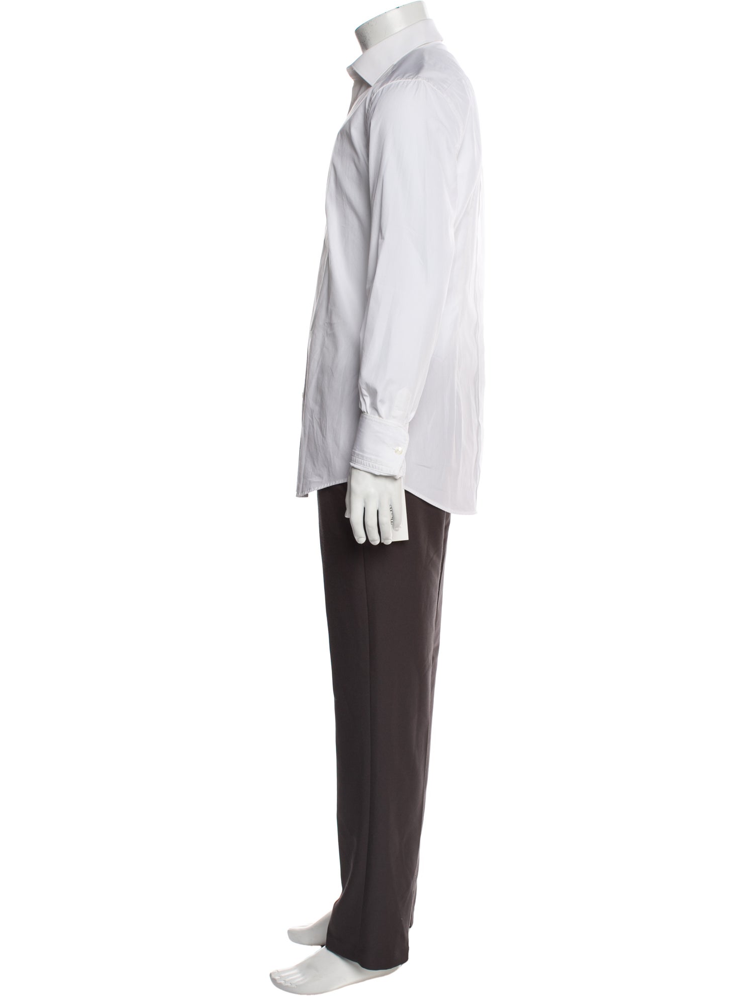 Dolce & Gabbana Long Sleeve Tuxedo Shirt
