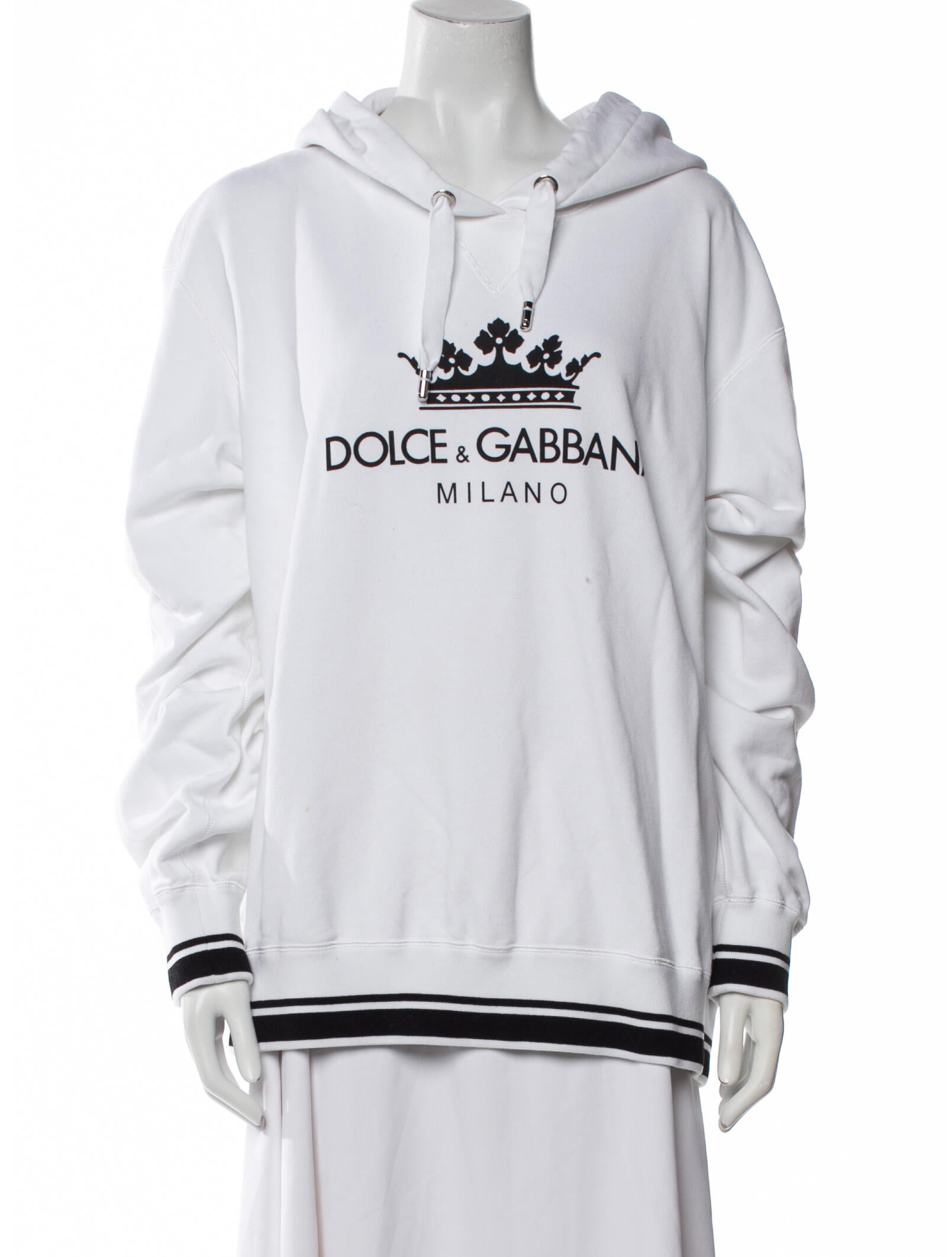 Dolce & Gabbana Graphic Print Crew Neck Sweatshirt
