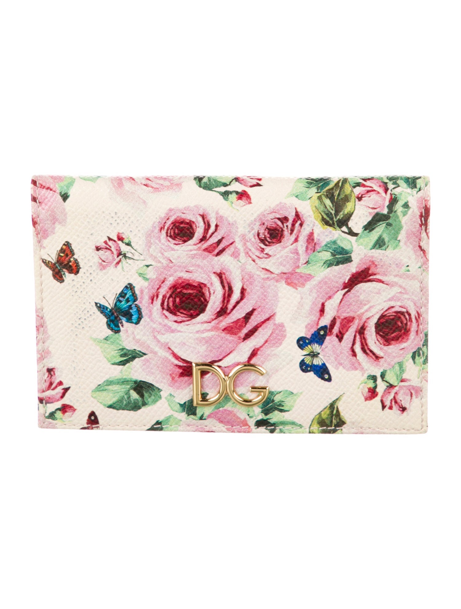 Dolce & Gabbana Leather Printed Wallet