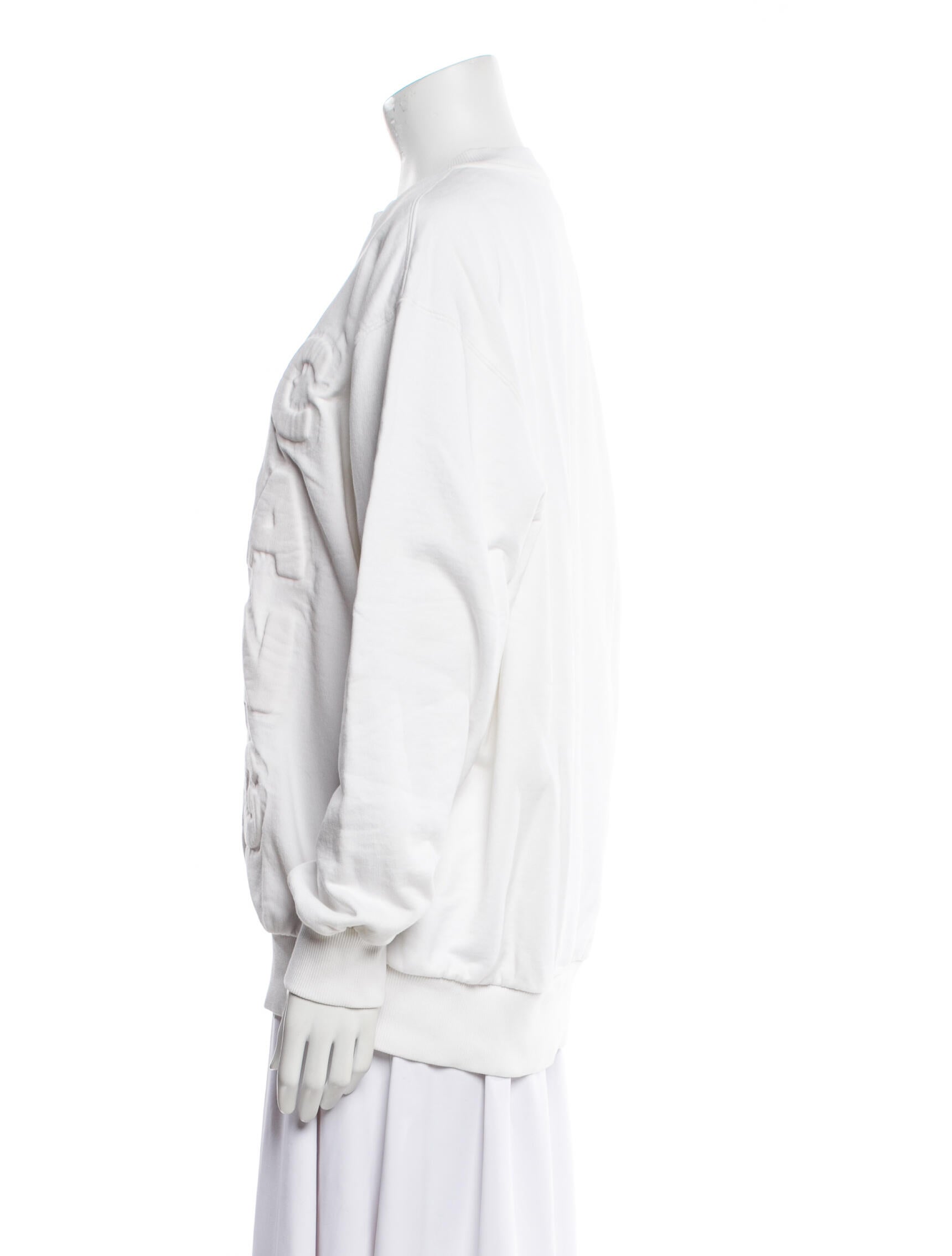 Dolce & Gabbana Mock Neck Long Sleeve Sweatshirt