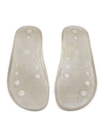 Dolce & Gabbana Rubber Floral Print Slides