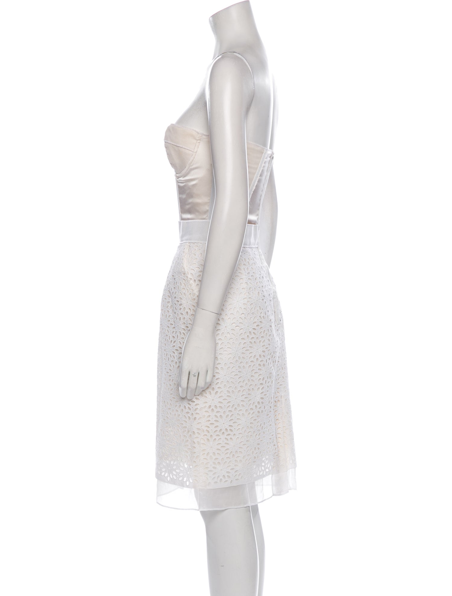 Dolce & Gabbana Strapless Mini Dress