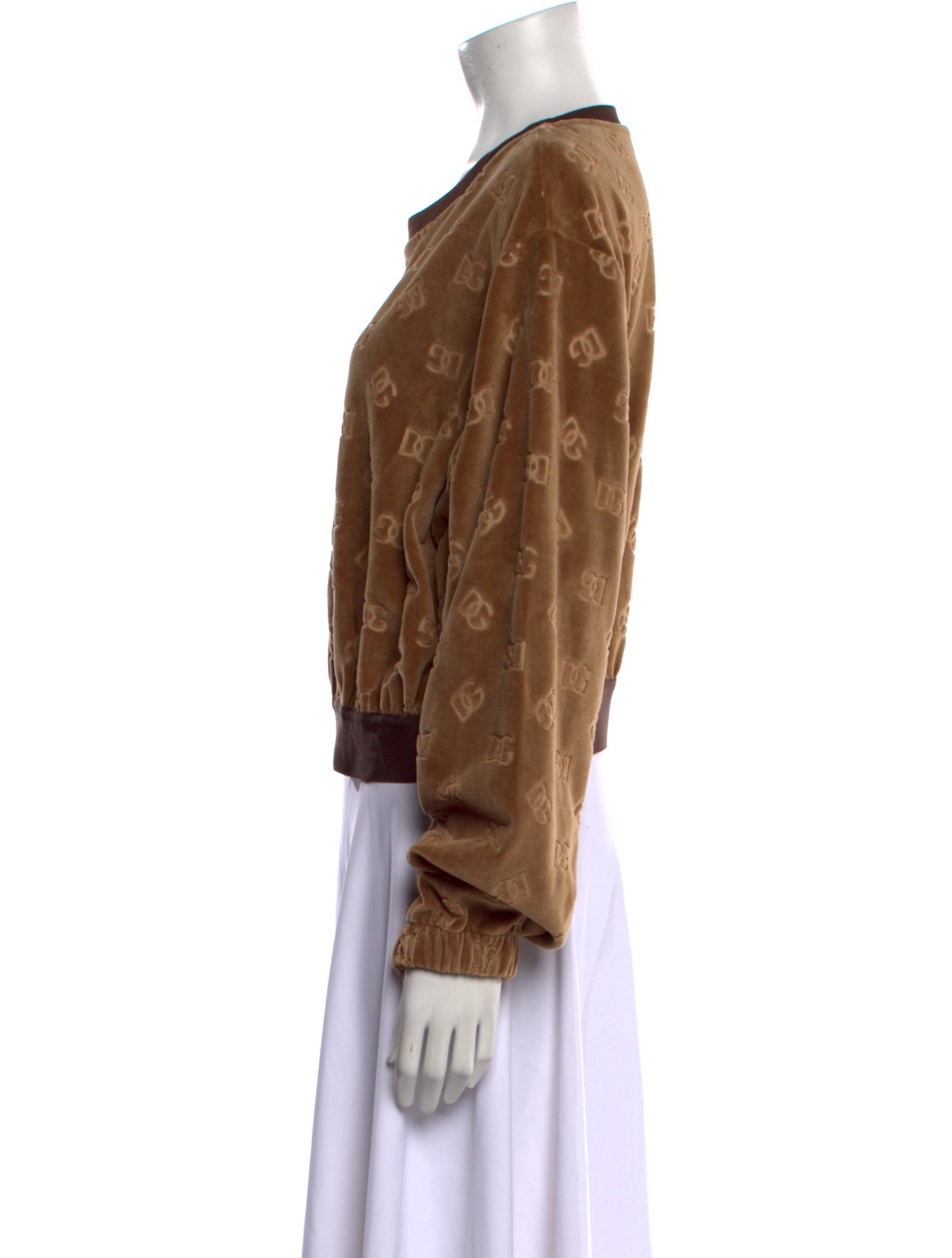 Dolce & Gabbana Printed Crew Neck Sweatshirt