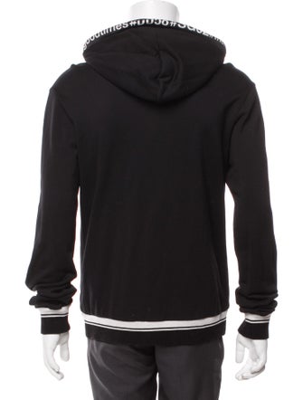 Dolce & Gabbana Graphic Print Crew Neck Hoodie