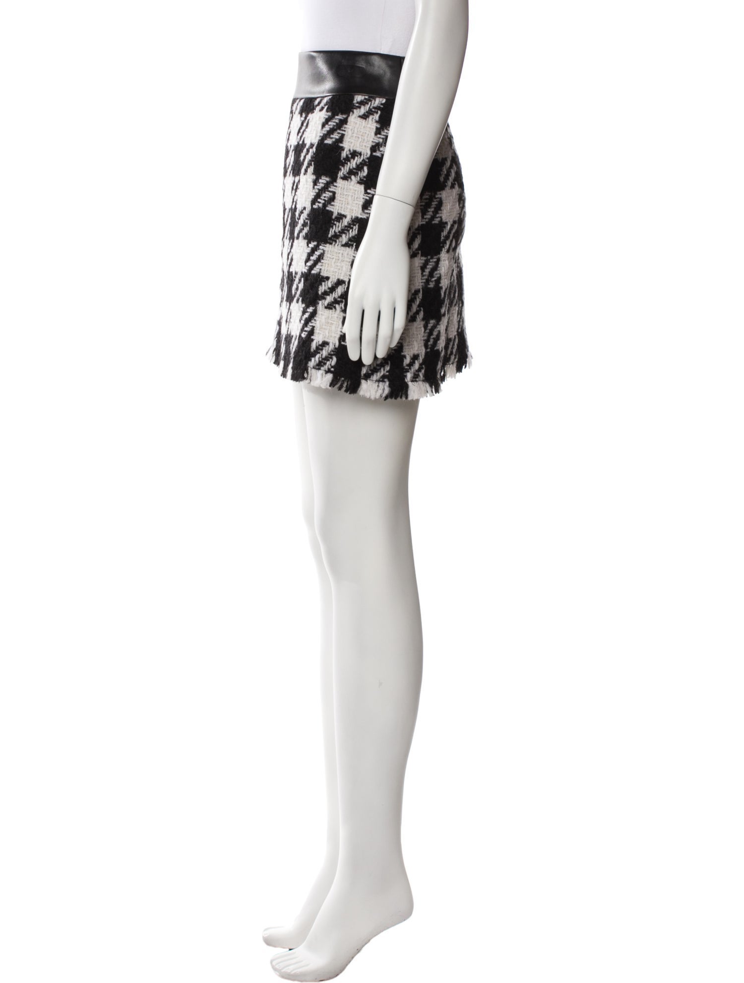 Dolce & Gabbana Virgin Wool Mini Skirt