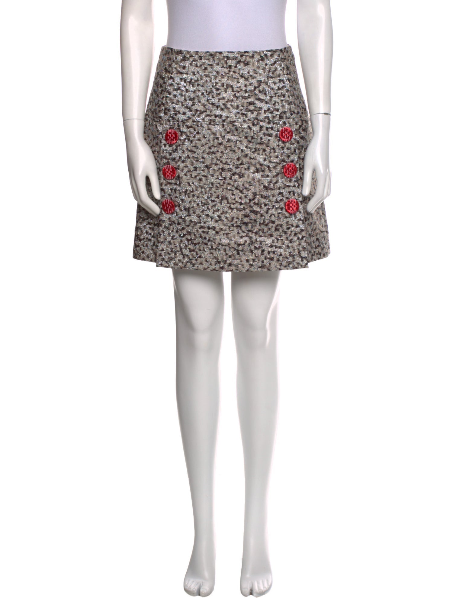 Dolce & Gabbana Printed Mini Skirt