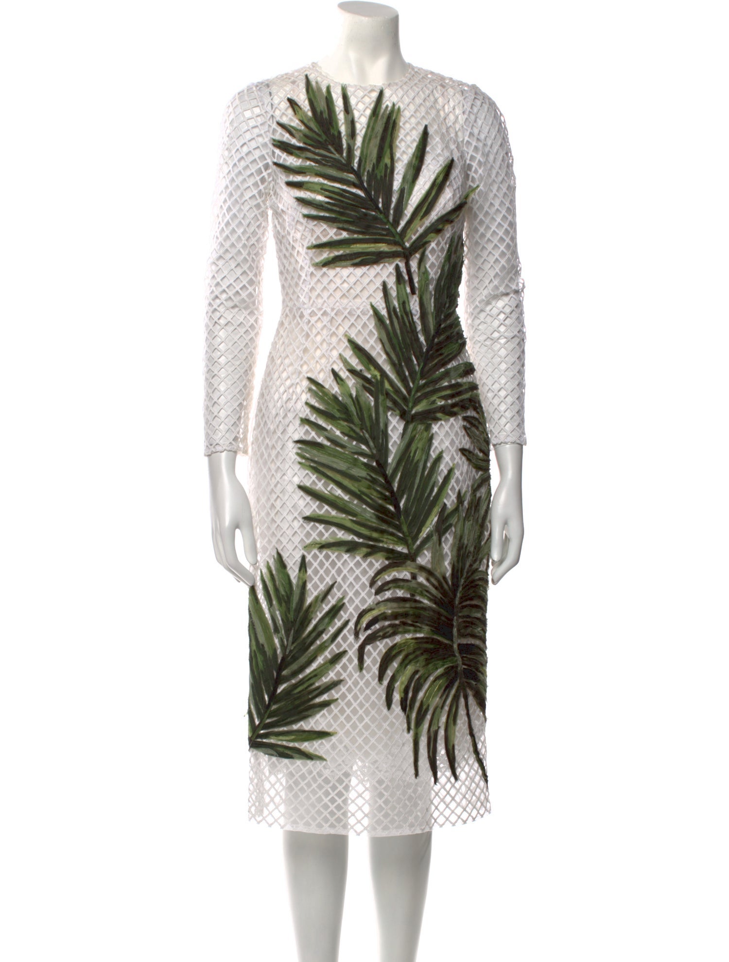 Dolce & Gabbana Printed Midi Length Dress