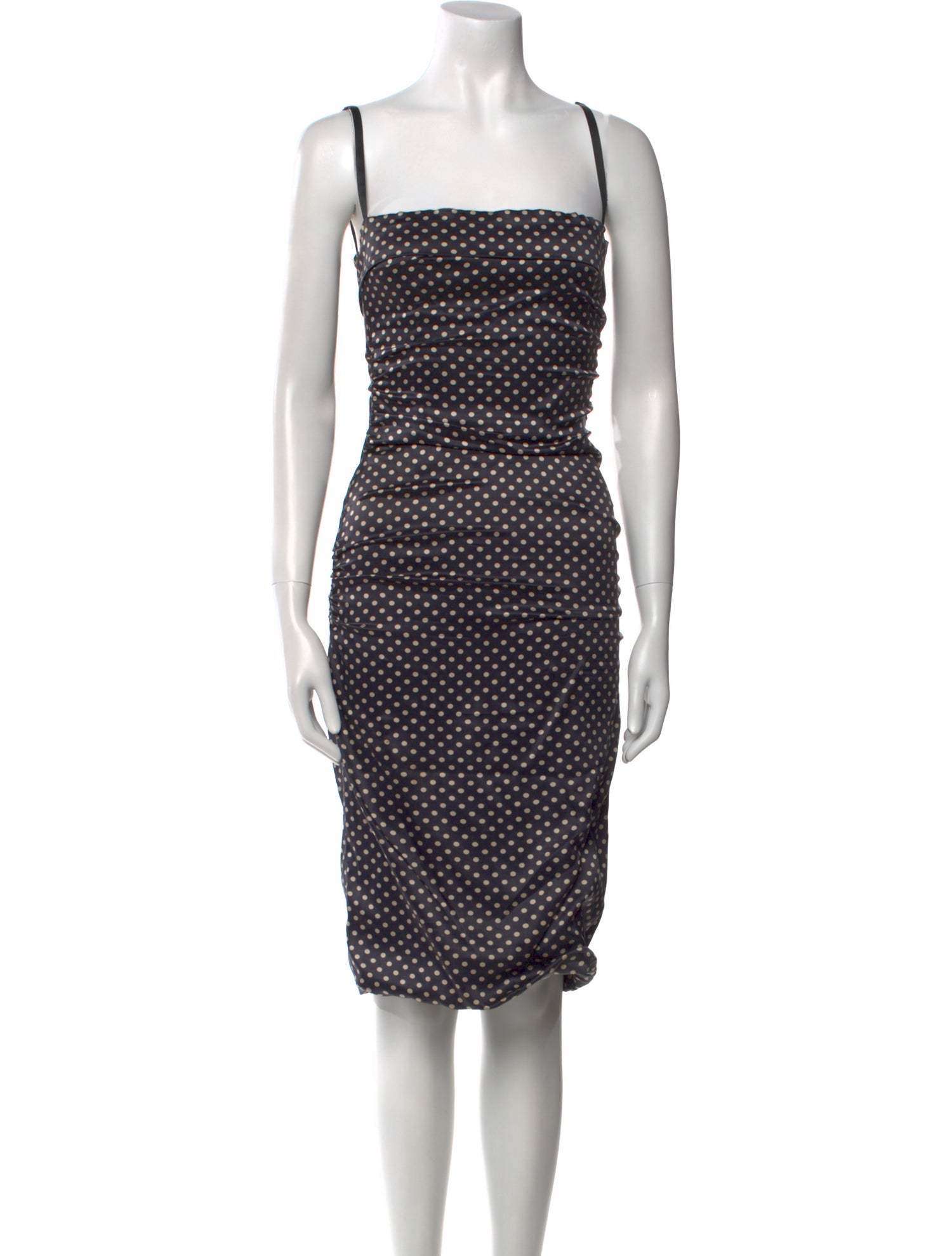 Dolce & Gabbana Silk Midi Length Dress