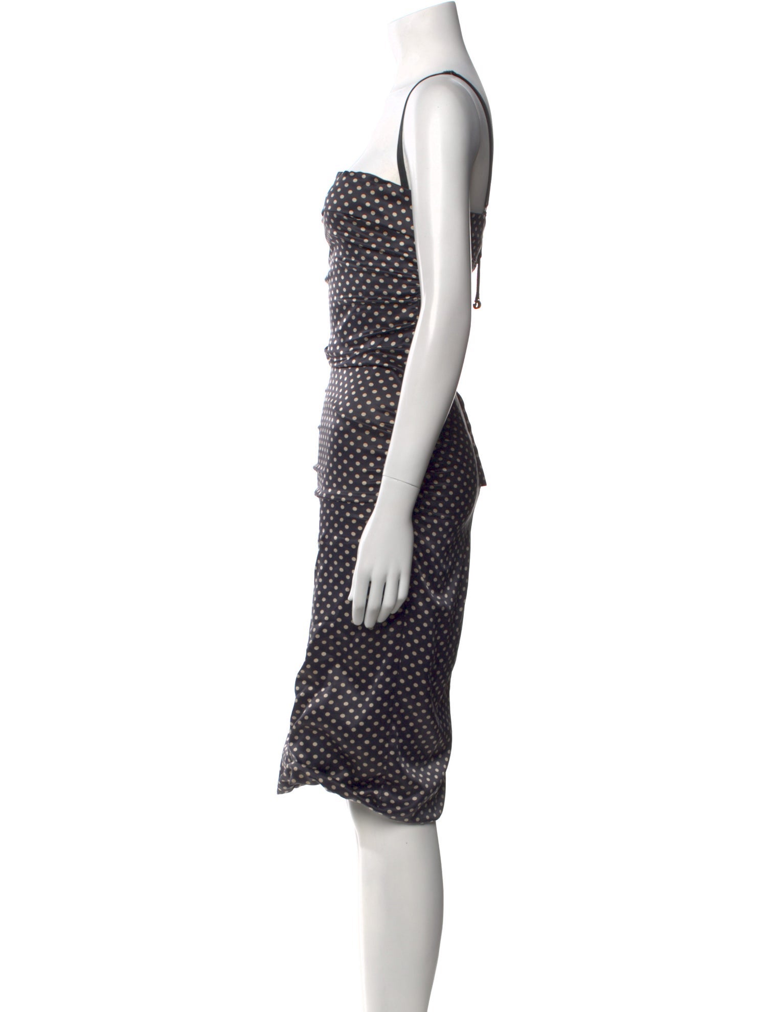 Dolce & Gabbana Silk Midi Length Dress