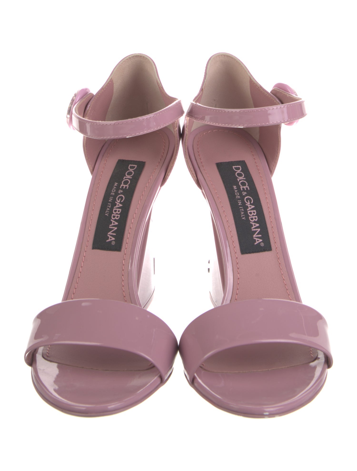 Dolce & Gabbana Patent Leather Sandals