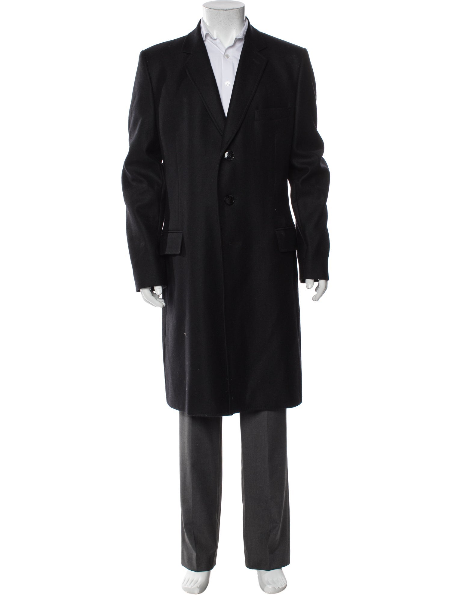 Dolce & Gabbana Virgin Wool Overcoat